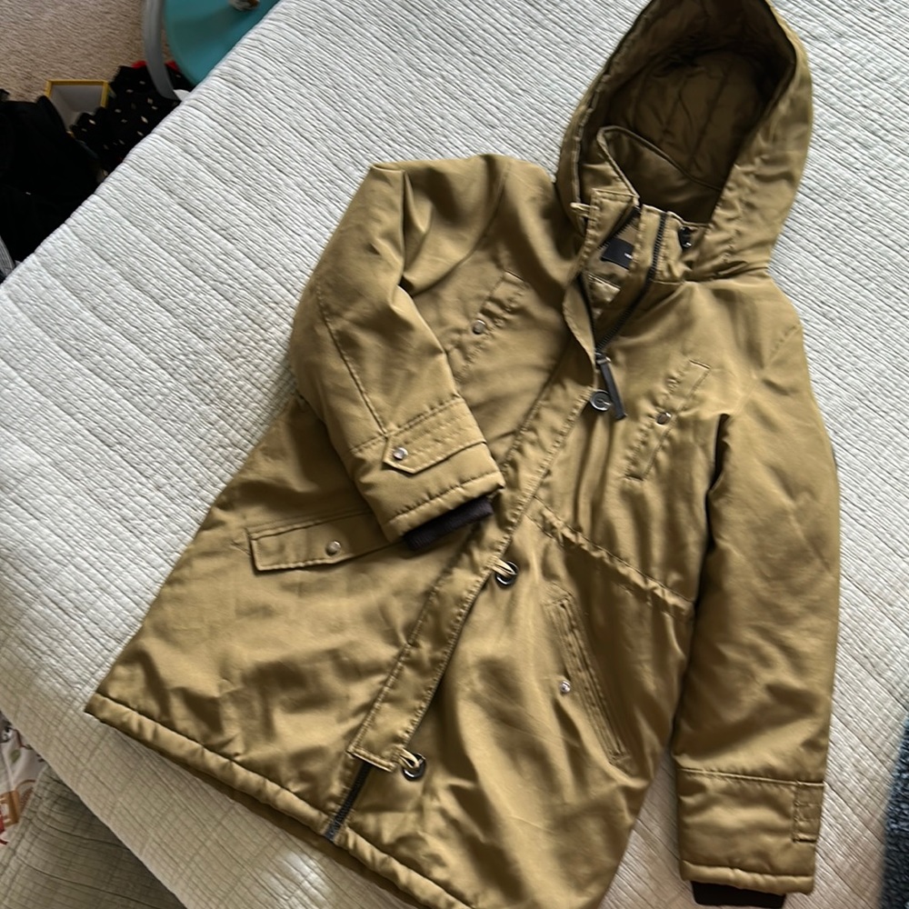 Olive Hooded Parka (ASOS)